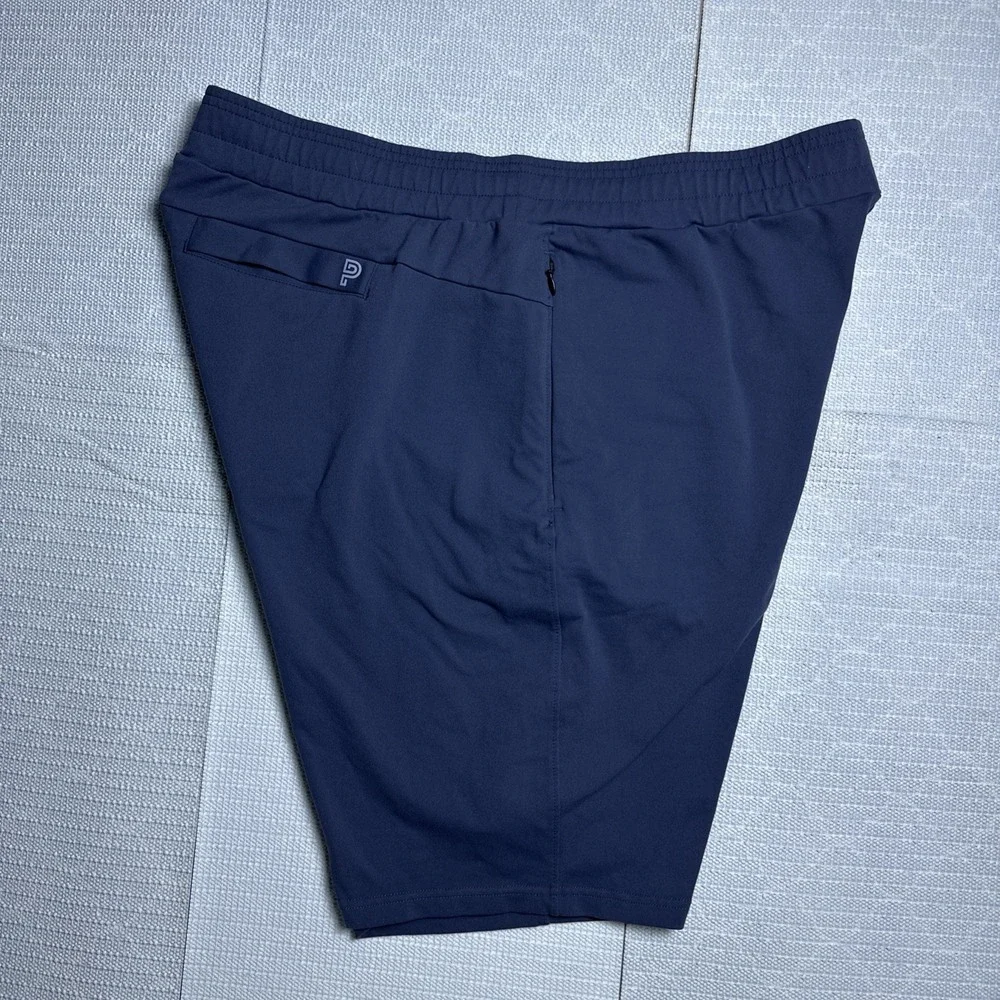 Public Rec Men's Gamechanger Rec Shorts 40R Navy Everyday Drawstring Relaxed